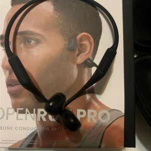 OpenRun Pro Bone Conduction Headphones — Black